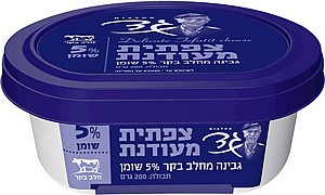 צפתית מעודנת 5% - "מחלבות גד" צפתית מעודנת 5% - "מחלבות גד"