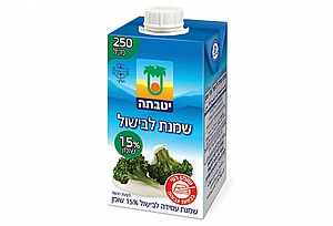 יטבתה - שמנת לבישול 15% שומן יטבתה - שמנת לבישול 15% שומן