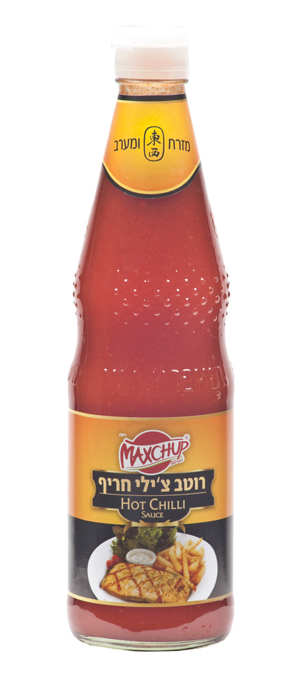 מקסצאפ רוטב צילי חריף מזרח ומערב 700 מ"ל